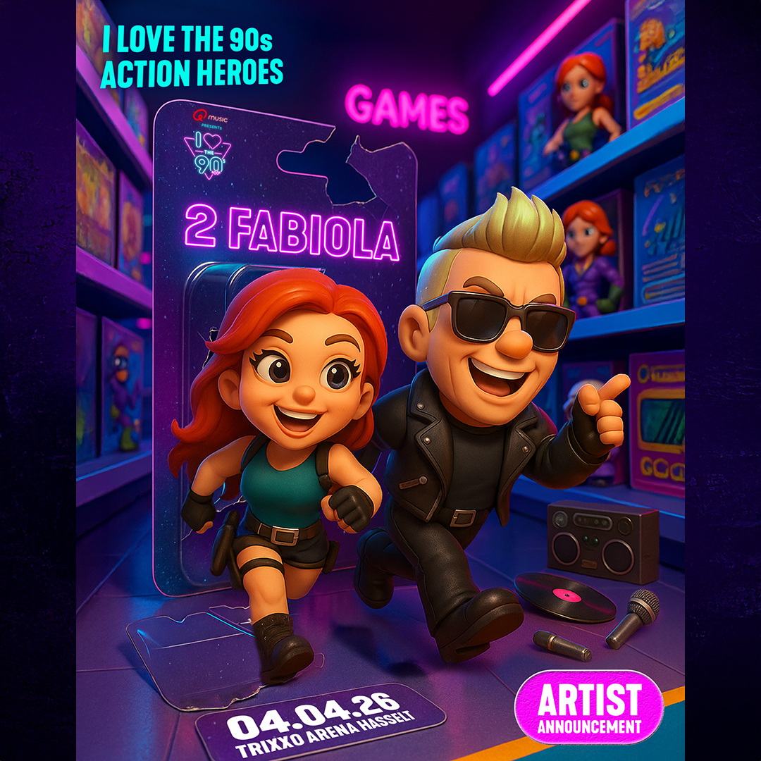 I love the 90s - The party viert vijfendertig jaar 2 Fabiola op jubileumeditie in Trixxo Arena Hasselt