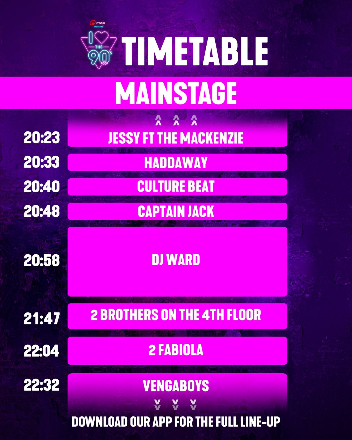 Timetable, floorplan, digital wallet and more