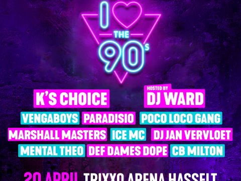 🚨BREAKING NEWS! 🚨  De line-up voor ‘I love the 90’s – The party 2024' is compleet!
